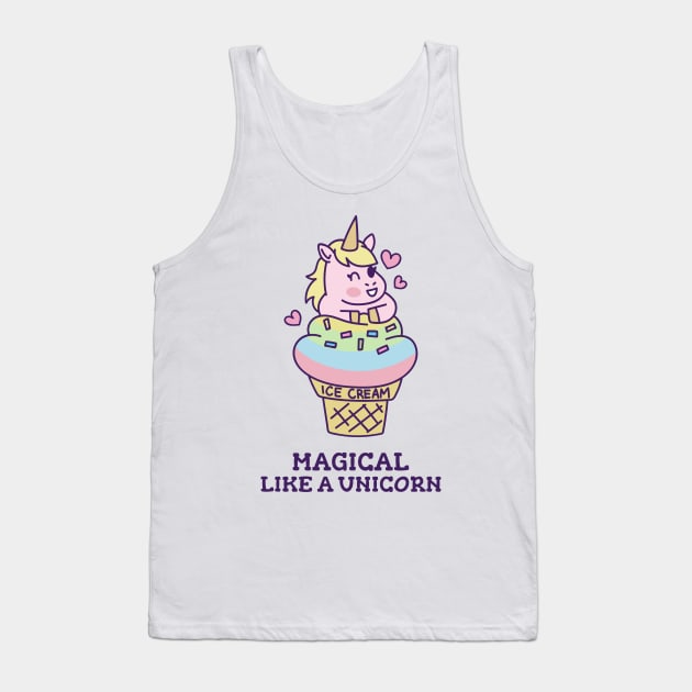 Tasty Uni Tank Top by Toni Tees